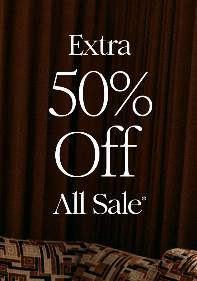 Extra 50% Off All Sale*